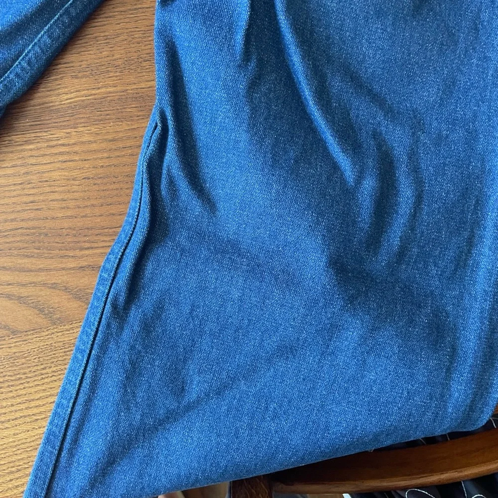 Carleen Nellie wide leg deep blue jeans - 10 (see measurements) - Picture 3 of 6